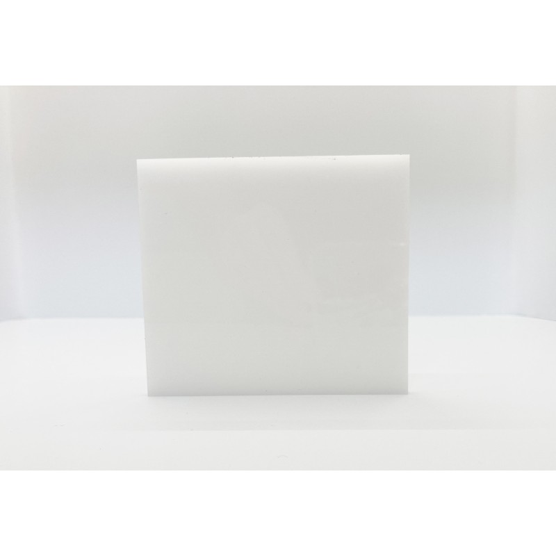 plaque de polycarbonate blanc diffusant