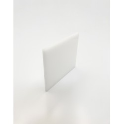 Plaque Plexiglass - Blanc diffusant