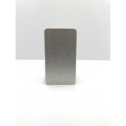 plaque aluminium composite structure argenté