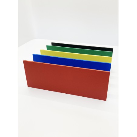 Plaque PVC expansé couleur Rouge, E : 3 mm, l : 50 cm, L : 100 cm.5 ❘  Bricoman